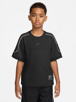 Nike - Black Sportswear Clean Unisex Kids T-shirt - IM4622-010