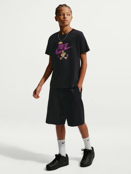 Nike - Black Sportswear Unisex Kids T-shirt - IO1987-010