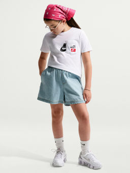 Nike - White Sportswear Unisex Kids T-shirt - IO2030-100