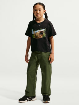 Nike - Black Sportswear Unisex Kids T-shirt - IQ5288-010