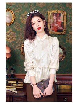 PARTIQ - Womens Embroidered White Top