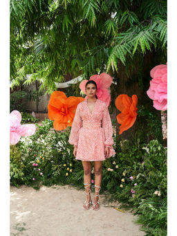 ETE - Alice Pink A Line Mini Dress