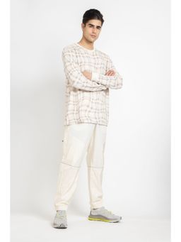 adidas Originals - Aop Ls Tee White Casual T-Shirt