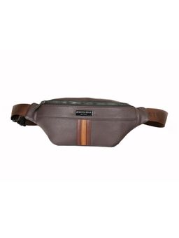 Kenneth Cole - Brown Waist Vegan Leather Belt Bag
