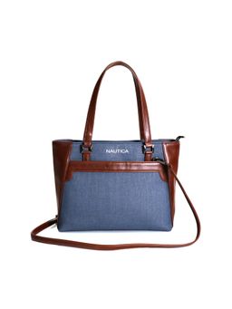 Nautica - Women's Navy Blue 10L Tote Bag with Detachable Strap
