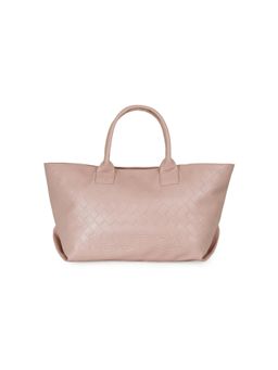Nautica - Twin Grab Handles Women's Large Pink PU Tote Bag