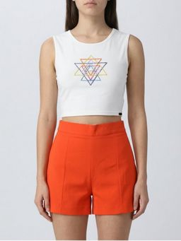 GAIIA - Multicolour Beaded Sri Yantra Cotton Tank Top