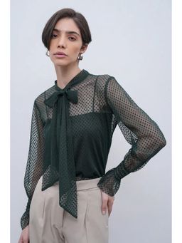 Jaey - Green Ophelia Sheer Top