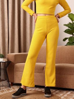 STREET 9 - Yellow Drop Needle Trouser