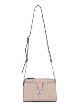 Guess - HARRIS CROSSBODY TOP ZIP Brown Handbag