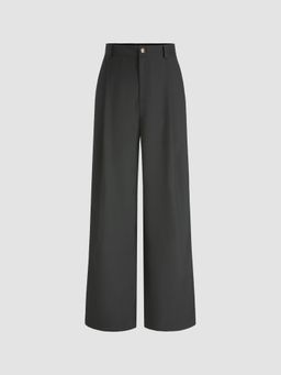 Cider - Solid Straight Leg Trousers