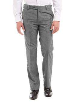 Arrow - Flat Front Regular Fit Trousers