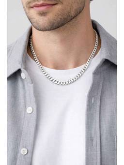 Miora - 925 Sterling Silver Cuban Link Chain