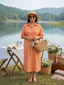 Orange color option, Sold out, Currently selected