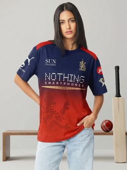 LEOTUDE - RCB Women Red Fans Special T-Shirt
