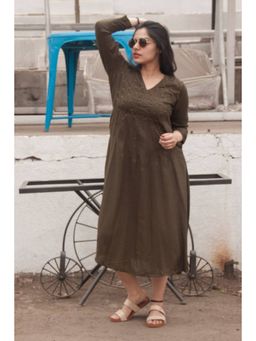 Taraasi - Pindrop's' Cambric Dress