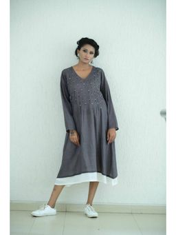 Taraasi - Blushing Beauty' Mulmul Cotton Dress