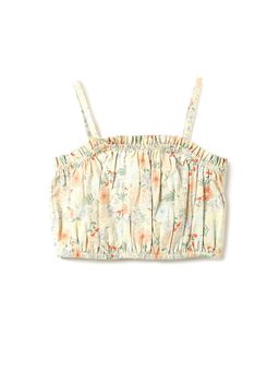 United Colors of Benetton - Girls Printed Shoulder Strap Top