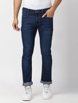 Pepe Jeans - Vapour Mid Rise Jeans Dark Blue Denim