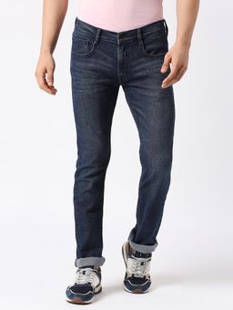 Pepe Jeans - Vapour Mid Rise Jeans Dark Blue Denim