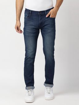 Pepe Jeans - Vapour Mid Rise Jeans Dark Blue Denim