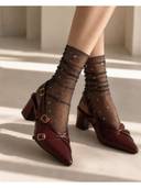 Burgundy color option, Currently selected