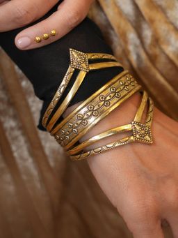 SOUL WORKS - Hossana Brass Cuff