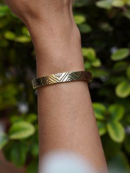 SOUL WORKS - Aztec Brass Kada