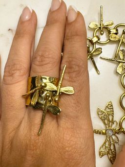 SOUL WORKS - Dragonfly Adjustable Ring