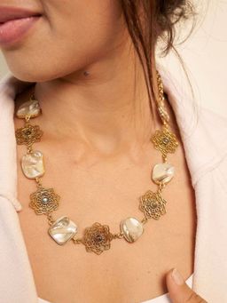 SOUL WORKS - Mother Of Pearl Necklace (18-20)