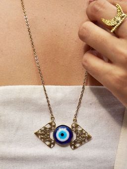 SOUL WORKS - Seed Of Evil Eye Necklace (18-20)