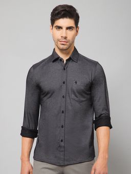 Cantabil - Men Black Shirt