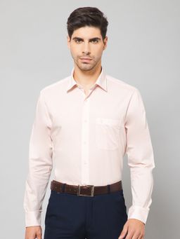 Cantabil - Men Peach Shirt