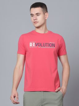Cantabil - Men Pink T-shirt