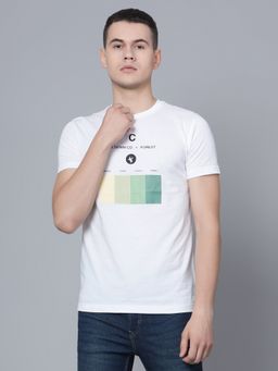 Cantabil - Men White T-shirt