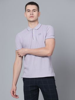 Cantabil - Men Purple Polo T-shirt