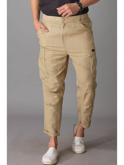 ROOKIES - Men Beige Cargo