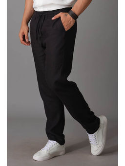 ROOKIES - Men Black Trouser