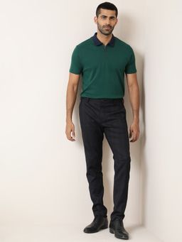 Rare Rabbit - Cloud Green Dark Polo T-Shirt