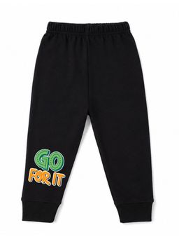 KAVEE - Unisex Cotton Bio washed Full Length Jogger You Got It Print - Black