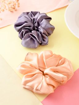 Silvermerc Designs - Satin Hair Scrunchies (Pack of 2)