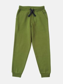 Campana - Boys Fleece Lined Joggers Olive