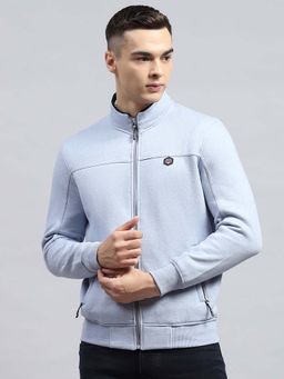 Monte Carlo - Blue Solid Sweatshirt