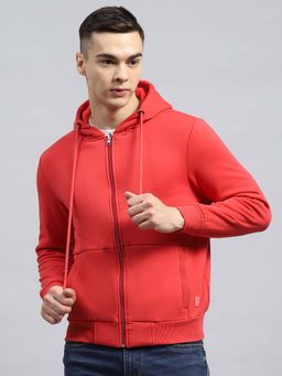 Monte Carlo - Coral Solid Sweatshirt