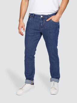 Wrangler - Men Blue Skanders Slim Tapered Fit Jeans