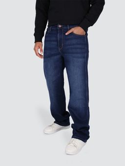 Wrangler - Men's Blue Redding Relaxed Straight Fit Jeans