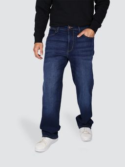 Wrangler - Men's Blue Redding Relaxed Straight Fit Jeans