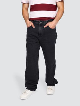 Wrangler - Men's Black Redding Relaxed Straight Fit Jeans