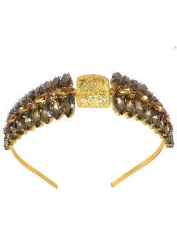 ORNAMAAS - Champagne Bridal Headharness