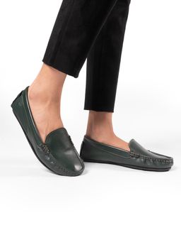 Yoho - Green Bliss Comfortable Loafers for Women